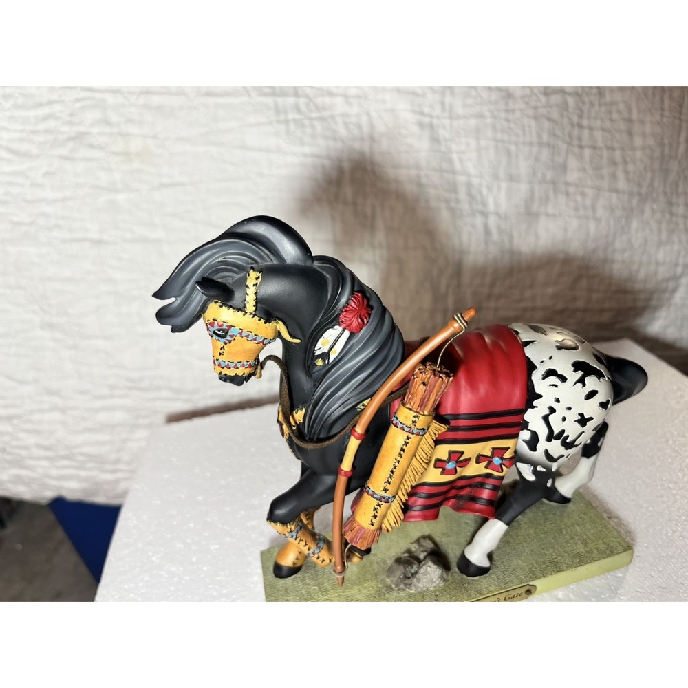 TRAIL OF PAINTED PONIES - GUARDIAN AT SUNSET'S GATE